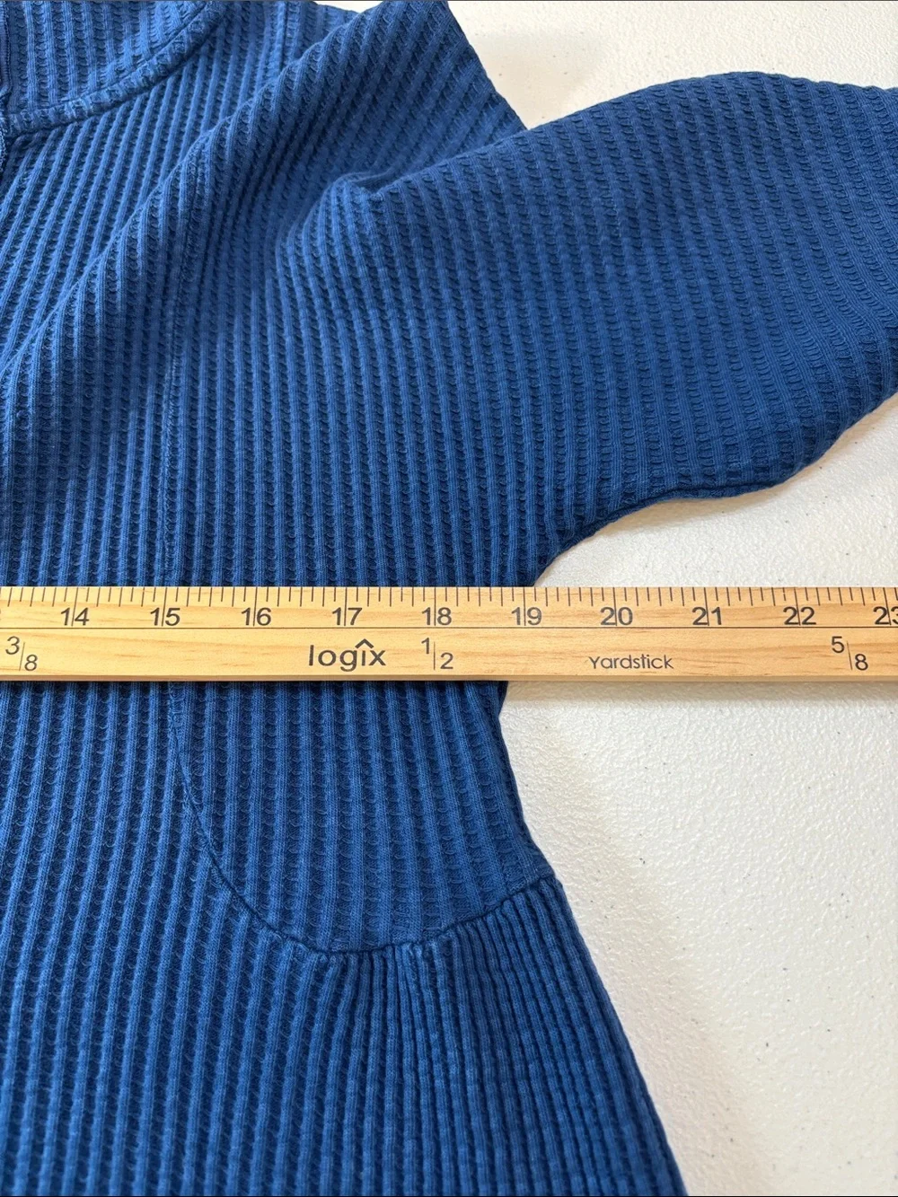 Fenini - Blue Zip Up Swimsuit / Beach Coverup - Size Small. B83
